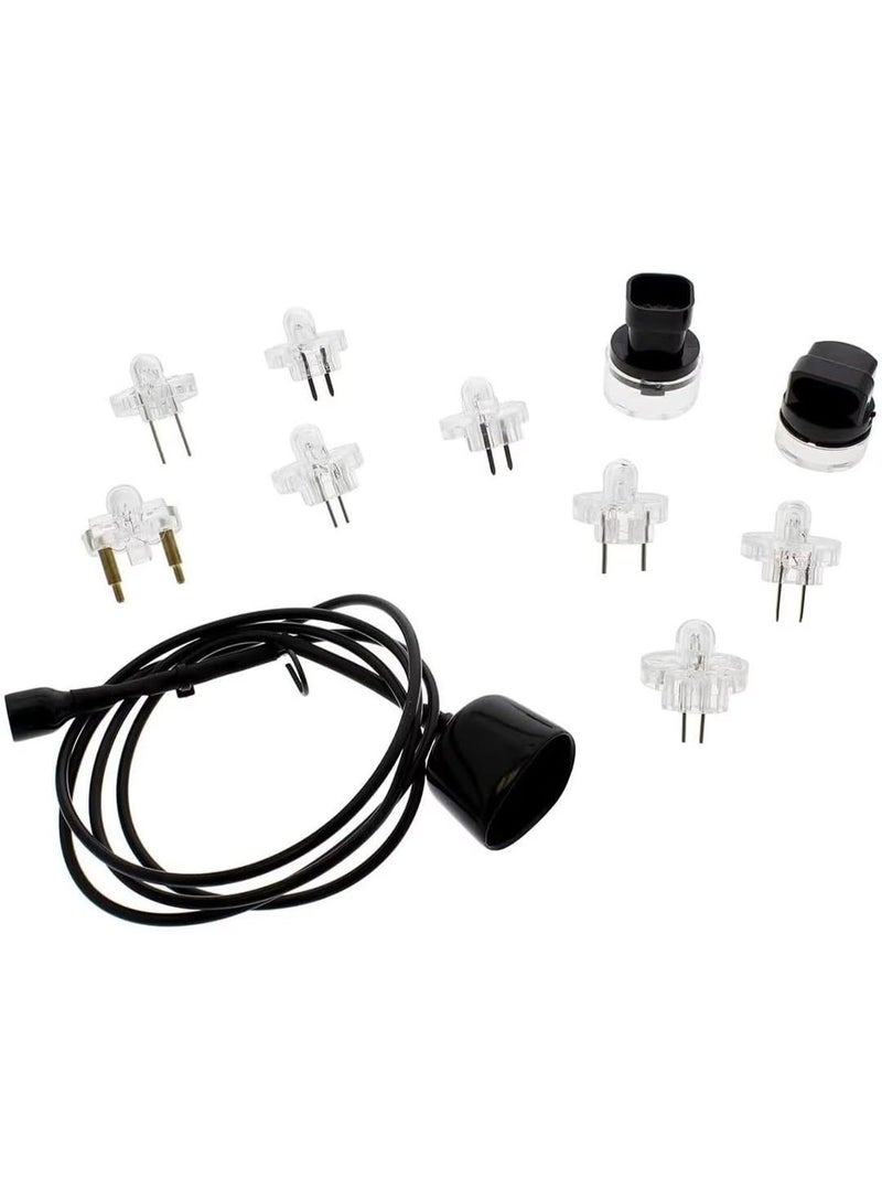 jaexest 11-Piece Nozzle Light Test Kit, Fuel Injector Diagnostic Tool Set for Automotive Engines, Car Repair Tester for Injector Pulse & Circuit Testing, Professional Mechanic Tool Kit - Image 5